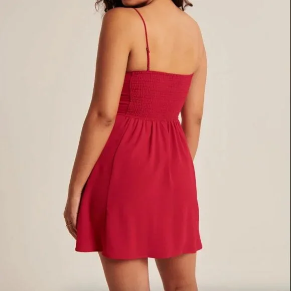 Abercrombie & Fitch Sweetheart Slip Mini Dress (BNWT) - Picture 9 of 10